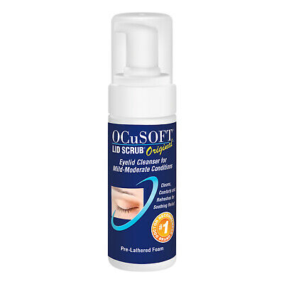 Ocusoft Lid Scrub Original Foaming Eyelid Cleanser 7.25 Ounces, 215 Milliters