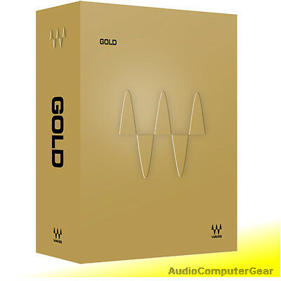 Waves Gold Bundle Audio Software Effect Plug-in Collection New